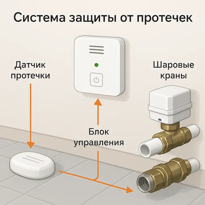 датчик протечки воды